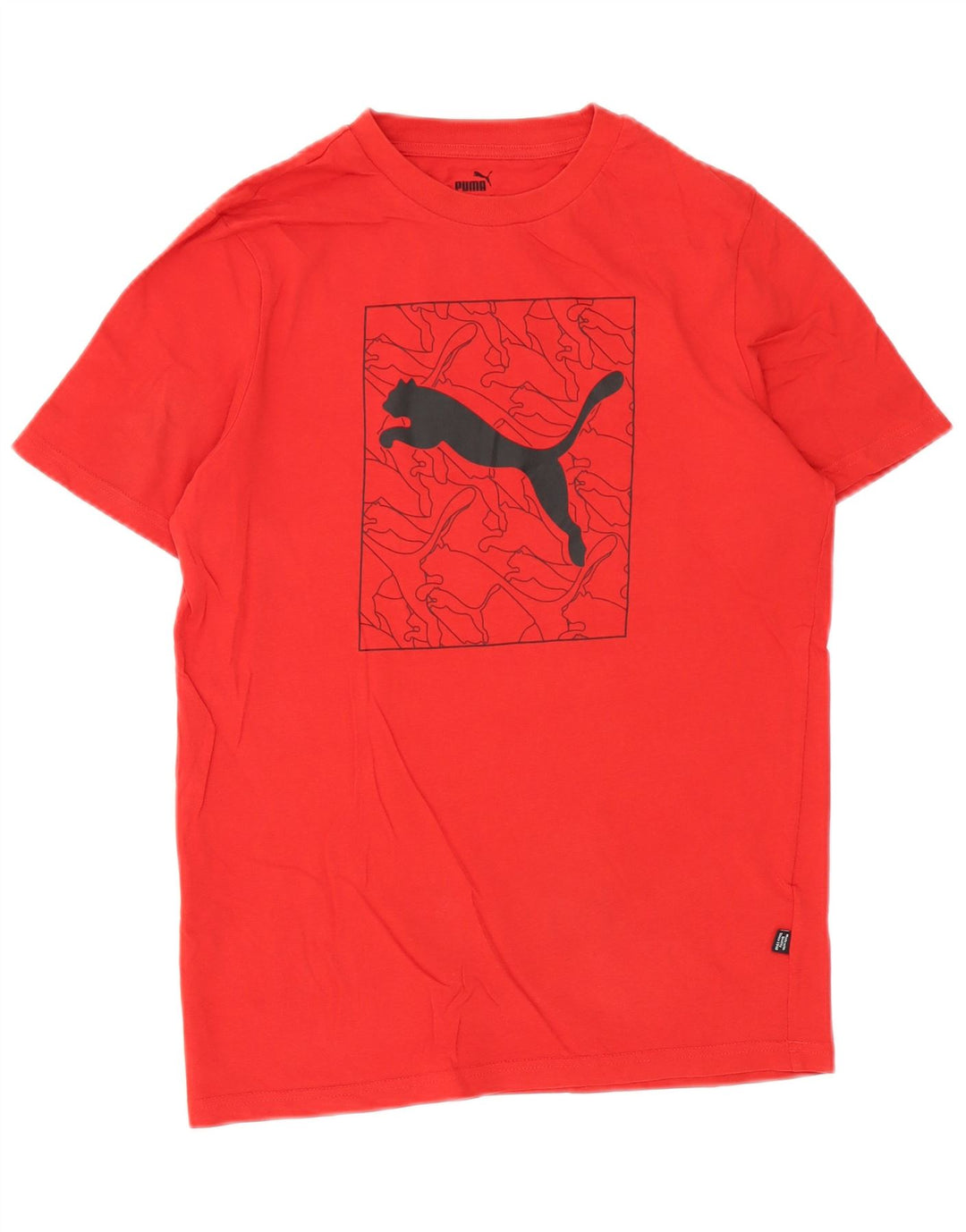 Tricou grafic Puma pentru bărbați Top mic bumbac roșu