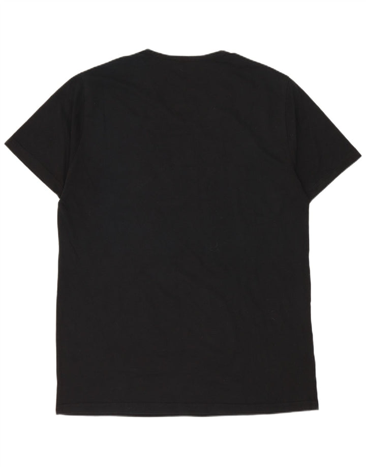 Tricou grafic pentru bărbați CALVIN KLEIN Top mare din bumbac negru