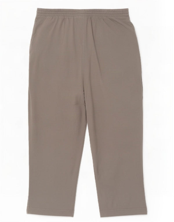 Pantaloni de trening Capri pentru femei Champion UK 12, bumbac gri mediu