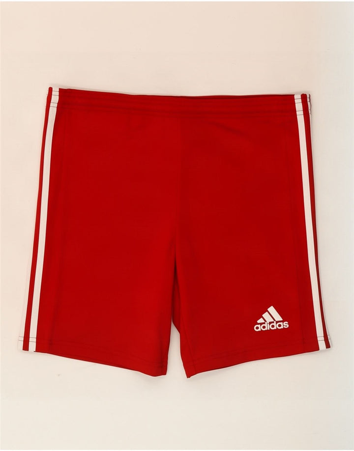 Pantaloni scurți sport adidas băieți 13-14 ani poliester roșu