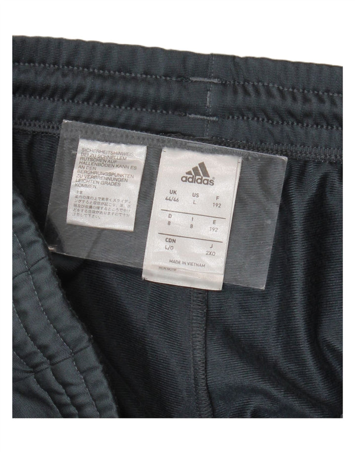 Pantaloni de trening pentru bărbați ADIDAS Joggeri UK 44/46 Poliester mare gri