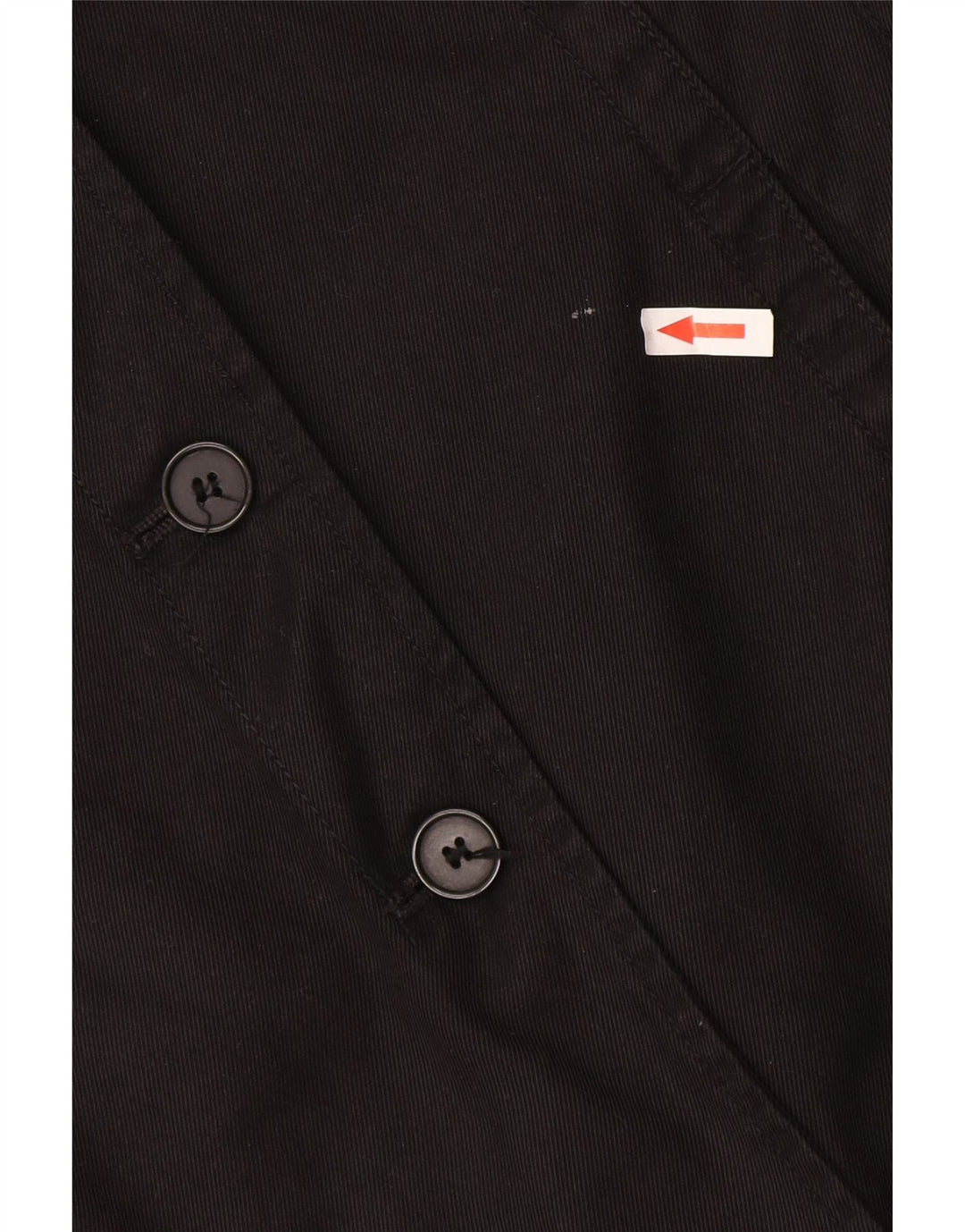 Massimo Dutti Jachetă utilitare pentru femei UK 16, mare, negru, bumbac