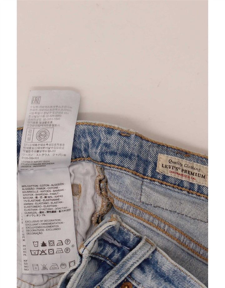 Blugi slim pentru femei Levi's W25 L30 Bumbac albastru