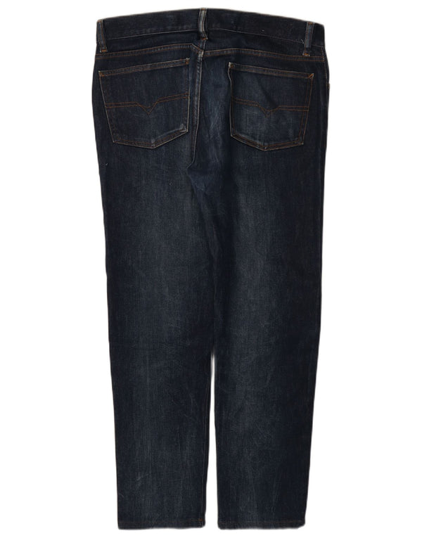 DIESEL Mens Slim Jeans W34 L27 Navy Blue Cotton