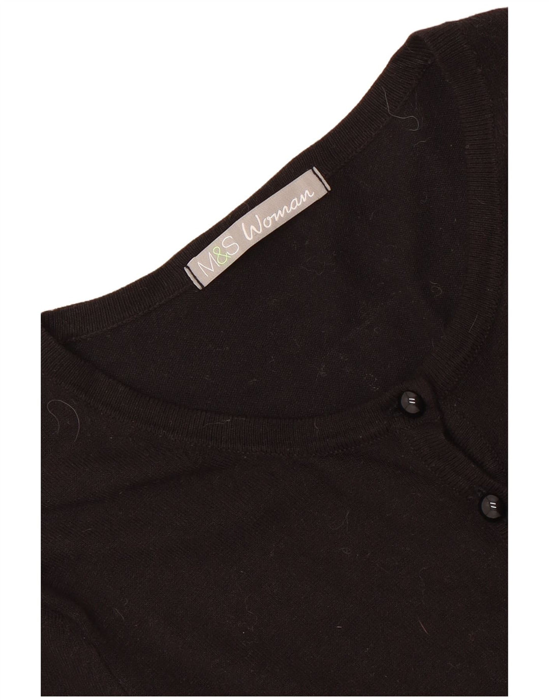 Pulover cardigan pentru femei Marks & Spencer UK 8 Small Black