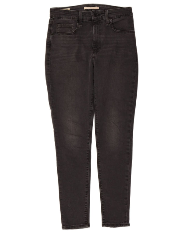 Blugi skinny cu talie înaltă 721 Levi's pentru femei L29 L28, bumbac negru