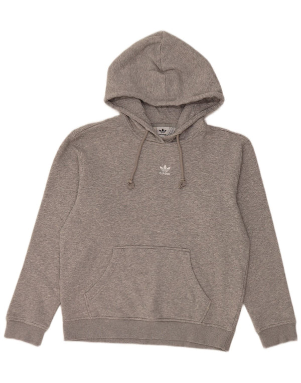 Pulover supradimensionat pentru femei Adidas UK 10, bumbac cu pete gri mici