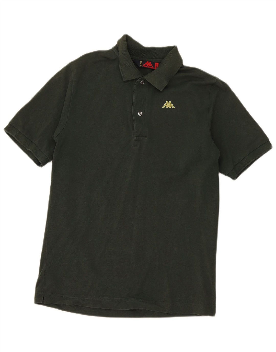 Cămașă polo pentru bărbați Kappa Bumbac kaki mic