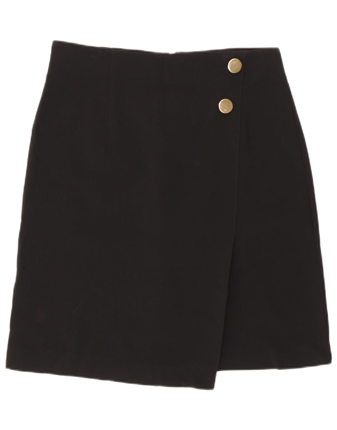 Fusta creion pentru femei Marks & Spencer UK 12 Medium W30 Poliester negru