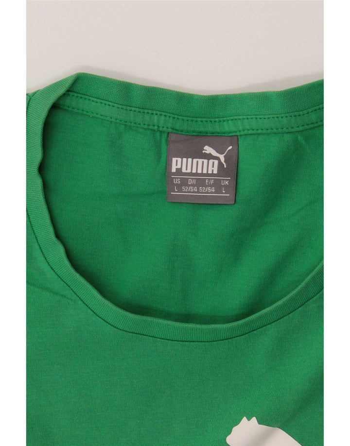 Vesta grafică pentru bărbați Puma, mare, verde