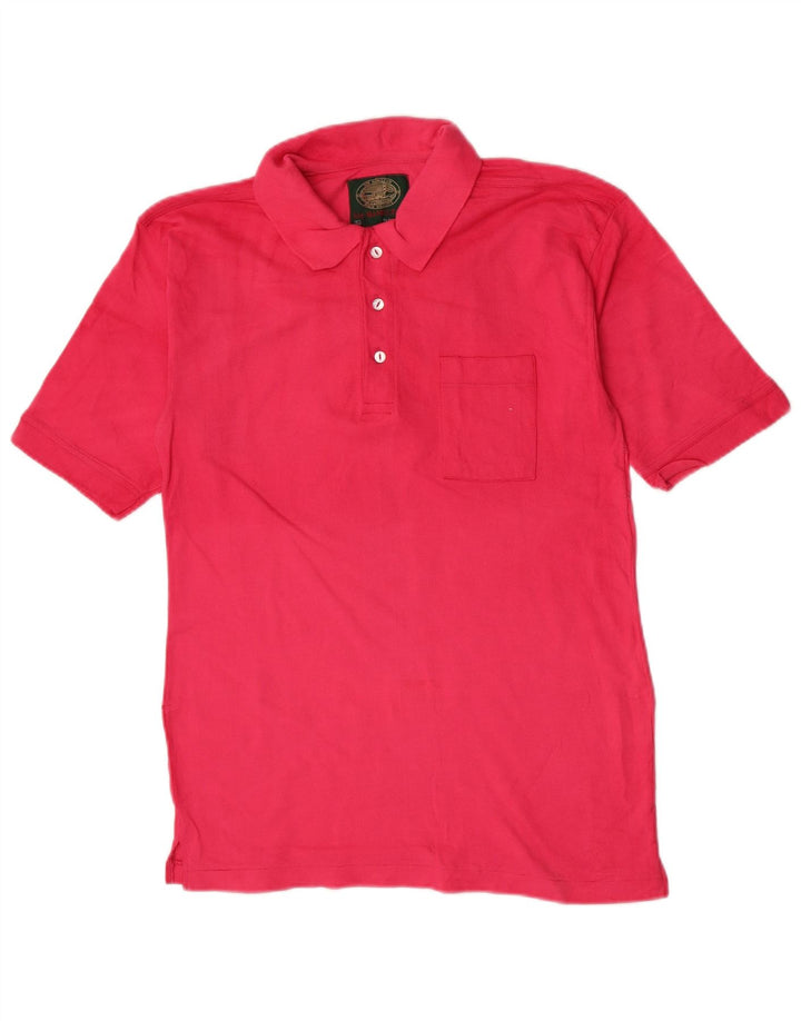 Tricou polo pentru bărbați Hamilton, mare, roz din bumbac