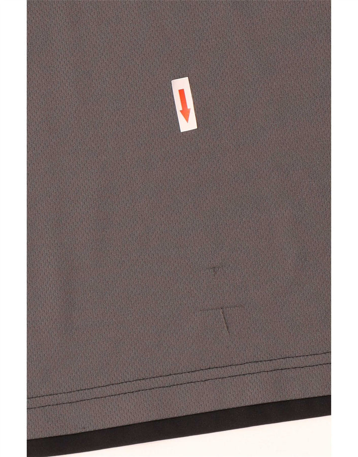 Tricou pentru bărbați Adidas Top Mediu Negru Colorblock