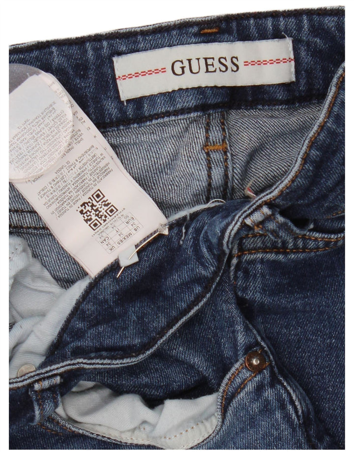 Blugi skinny Miami pentru femei GUESS W34 L31 bumbac albastru