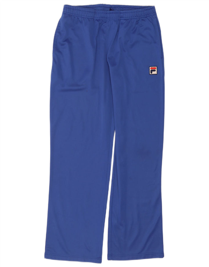 Pantaloni de trening Fila pentru bărbați, mari, albastru, poliester