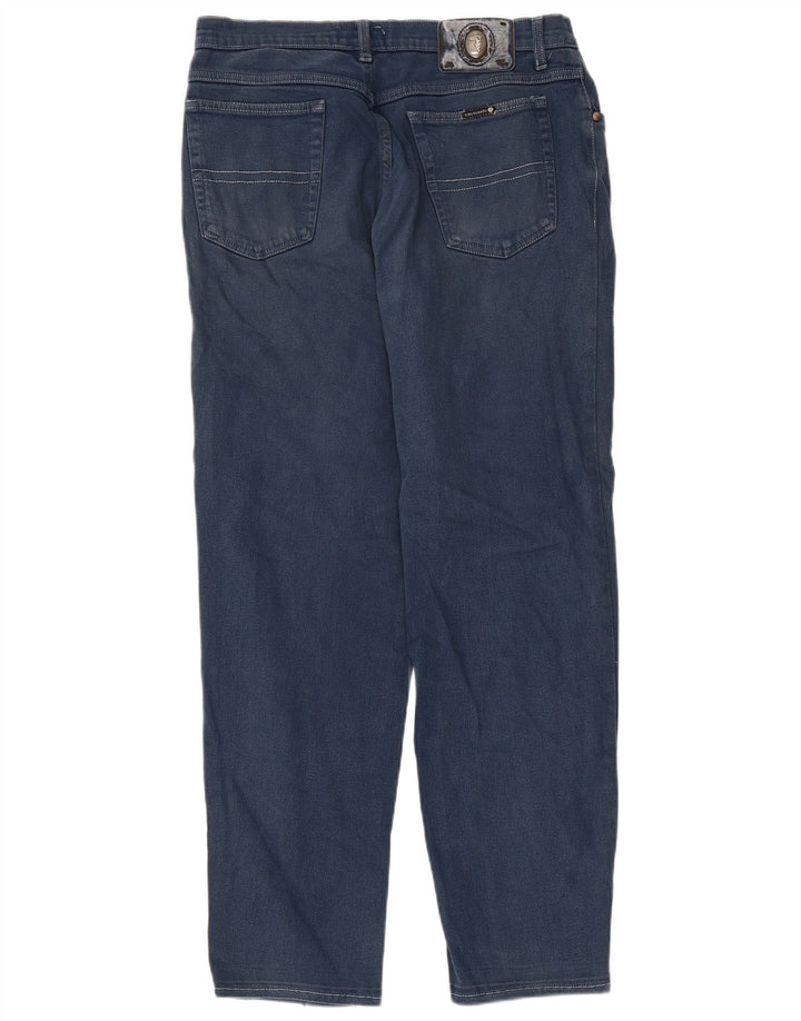Blugi conici pentru femei Trussardi IT 46 Large W32 L28 Blue