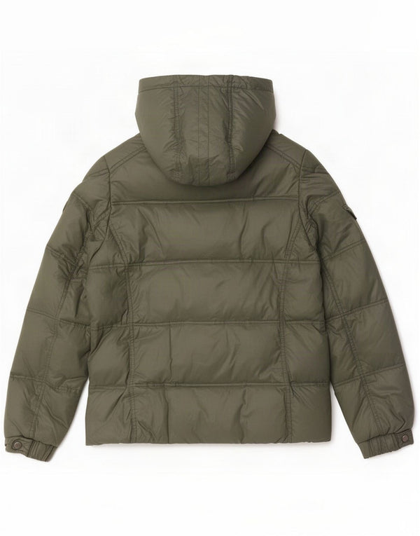 Best Company Jachetă căptușită cu glugă pentru femei UK 18 XL Verde Poliester