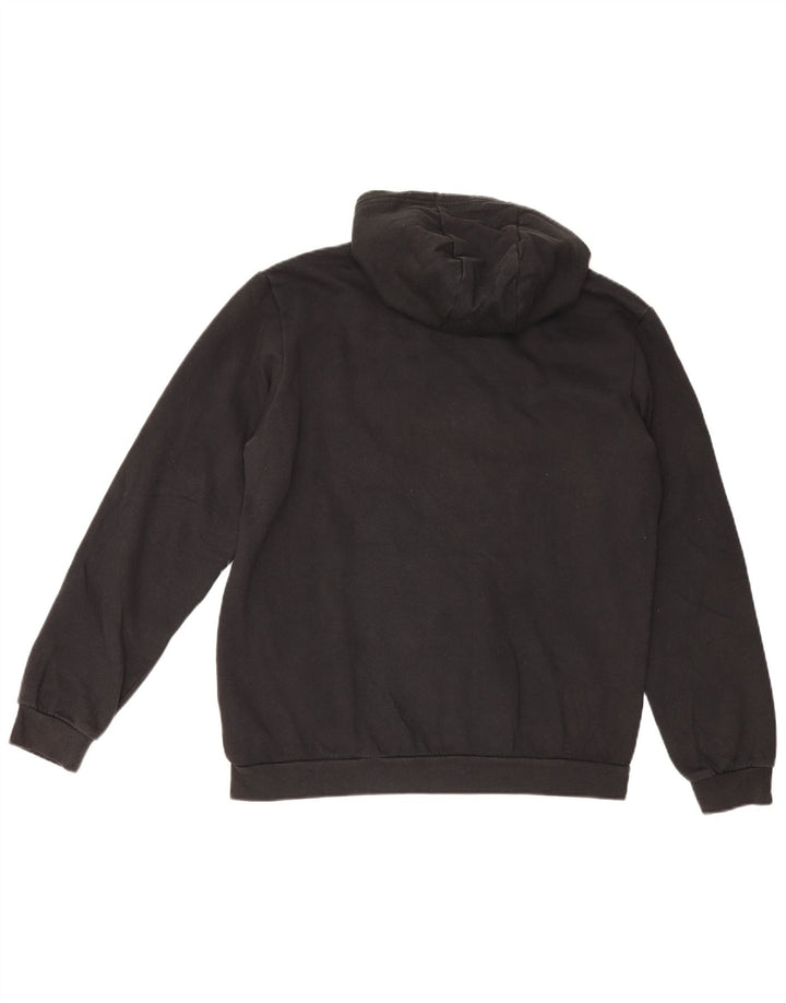 Pulover Adidas pentru bărbați, bumbac mediu negru