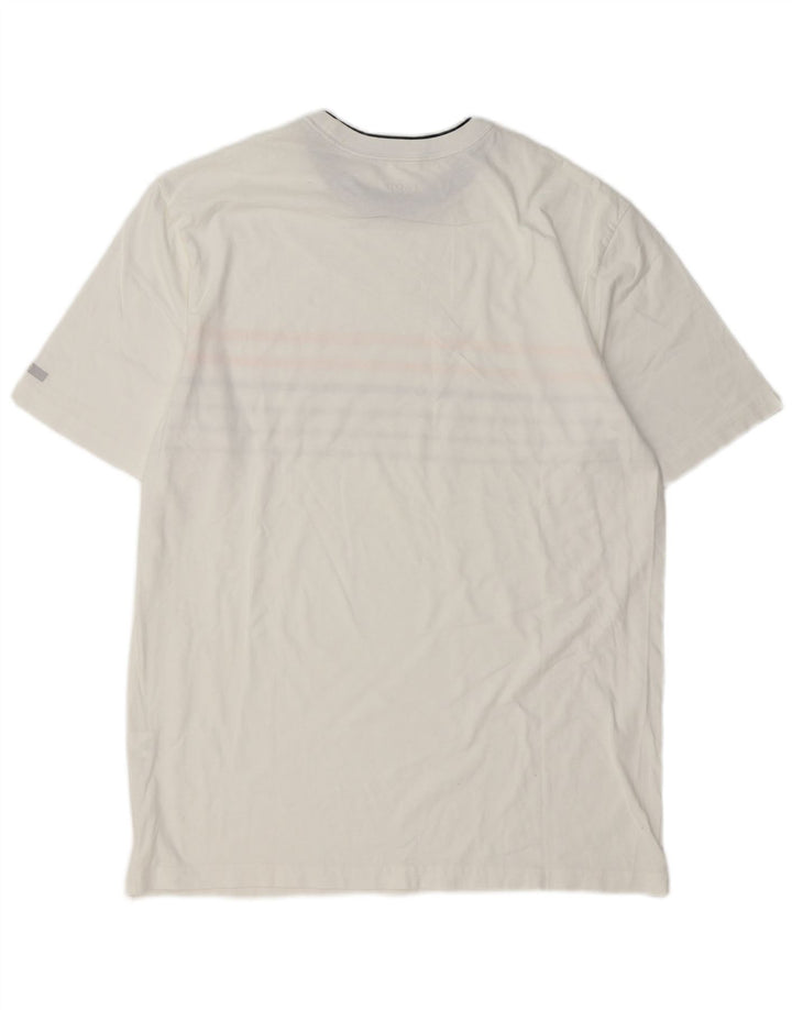 Izod Tricou Bărbați Top Mare Bumbac cu dungi albe