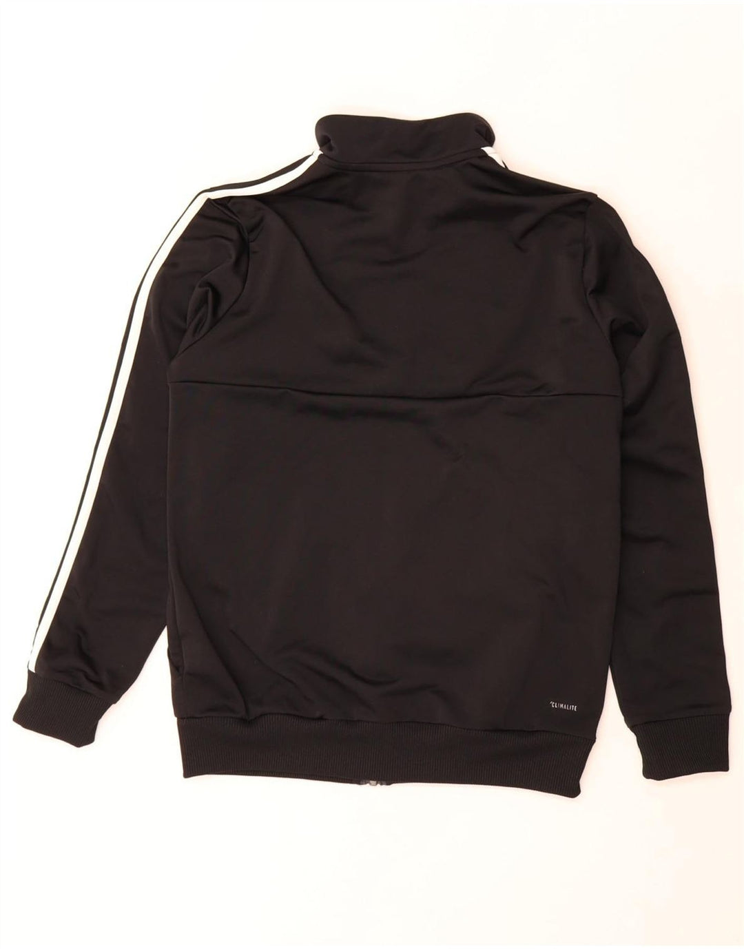 Adidas Boys Climalite Trening Top Jachetă 13-14 ani Poliester negru