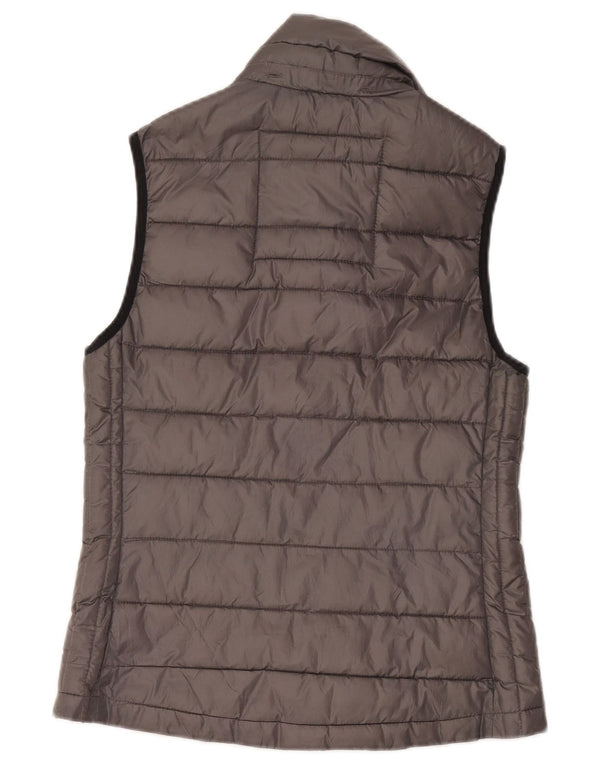 Gilet căptușit pentru femei Superdry UK 10 Small Gri Poliester