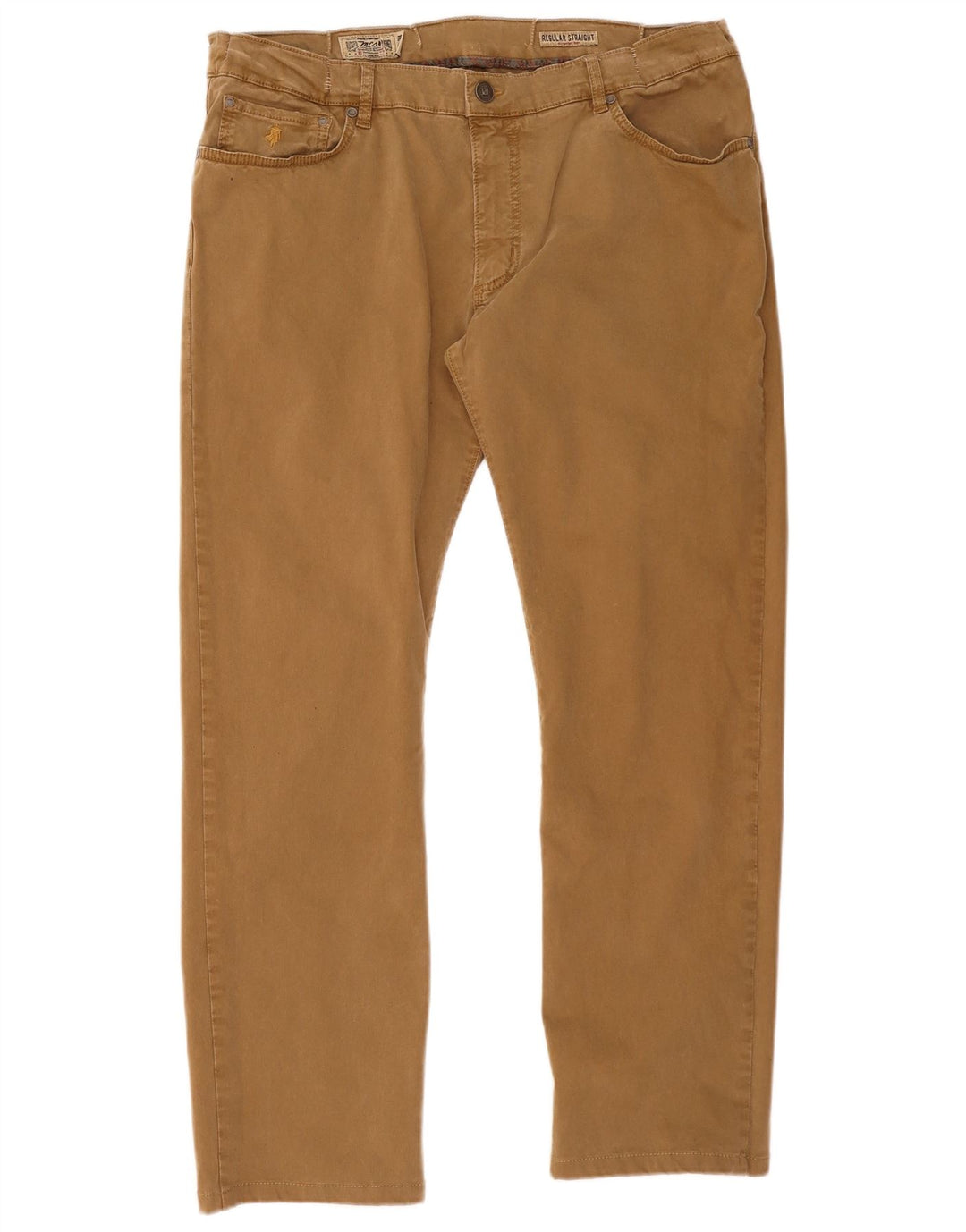 Marlboro Classics Pantaloni obișnuiți obișnuiți, drepti, pentru bărbați, L40 L31, maro