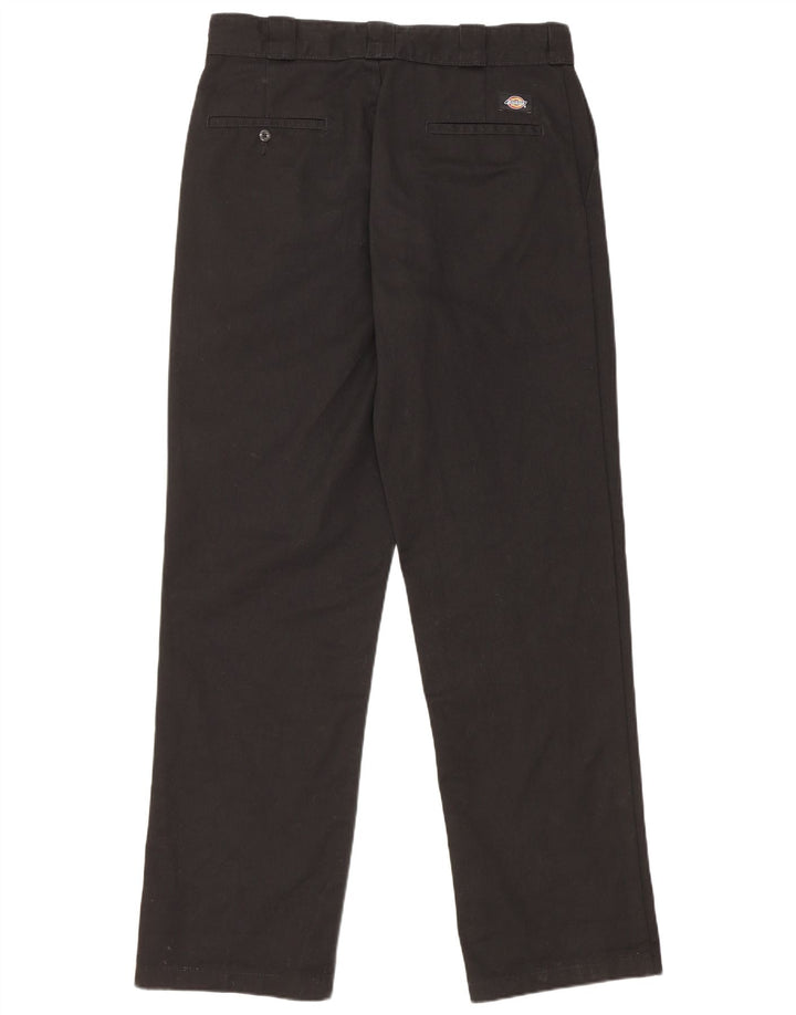 Pantaloni chino drepți pentru bărbați Dickies L34 L34 Poliester negru