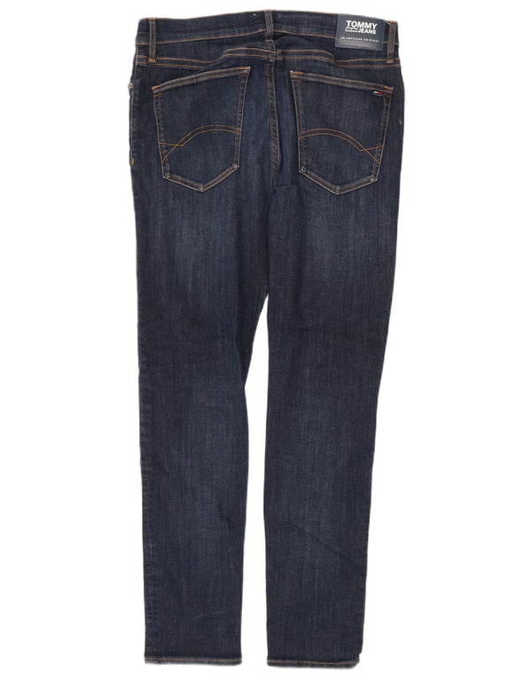 Blugi skinny pentru bărbați Tommy Hilfiger W34 L32 bumbac bleumarin