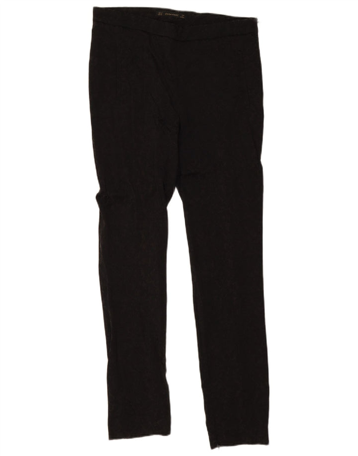 Pantaloni chino slim pentru femei Zara Mediu L28 L28 Negru