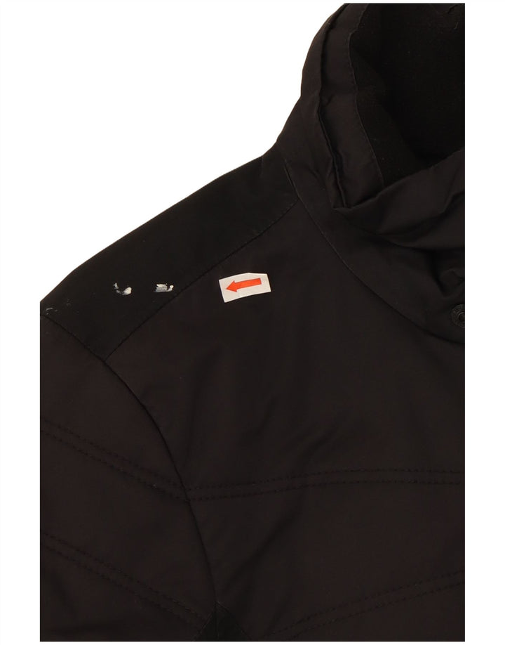 Jachetă căptușită pentru femei Schoffel UK 10 Poliester negru mic