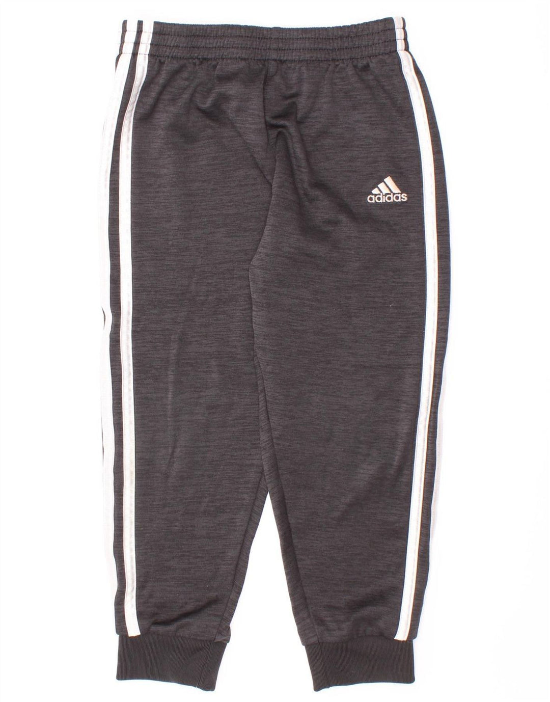 Pantaloni de trening Adidas pentru băieți Pantaloni de jogging 5-6 ani Poliester stricat gri