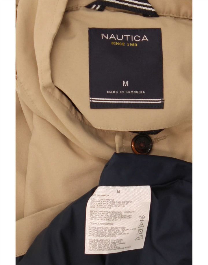 Bomber pentru bărbați Nautica UK 38 Medium Bej Poliester
