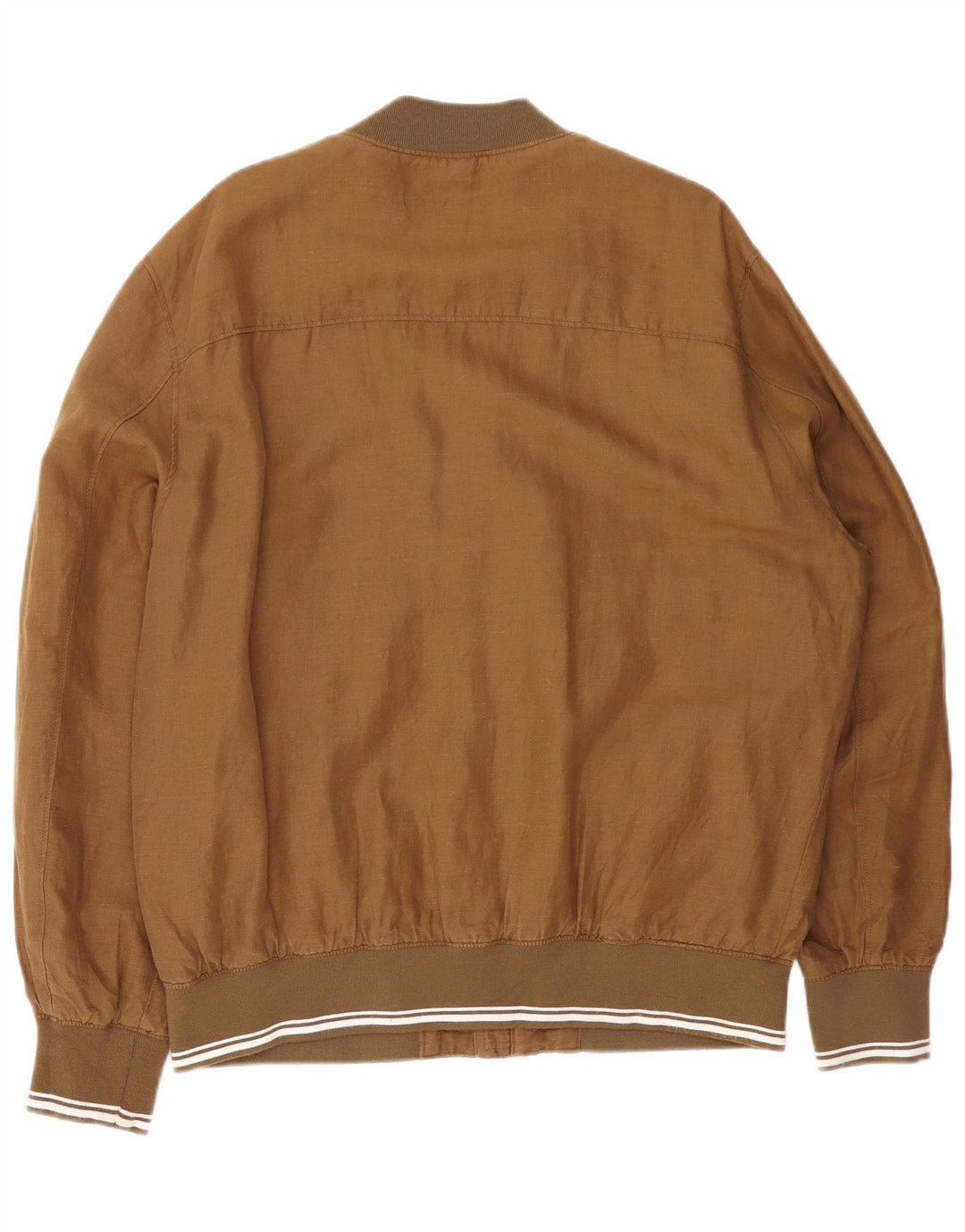 C & A Bomber Jacket pentru bărbați UK 42 XL maro bumbac