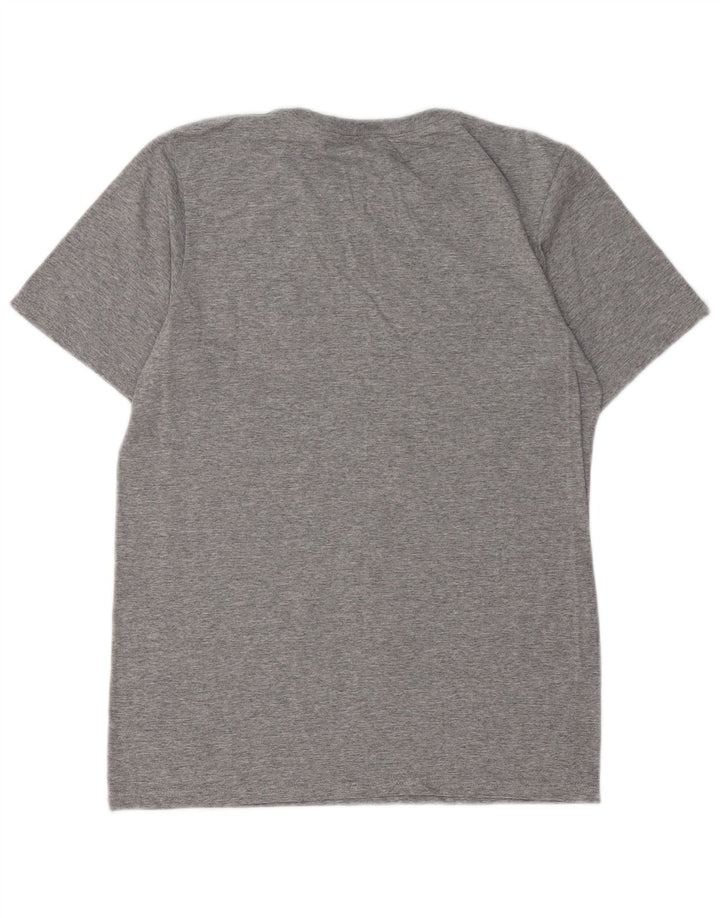 RUSSELL ATHLETIC Tricou pentru bărbați Top mic, gri, poliester cu pături