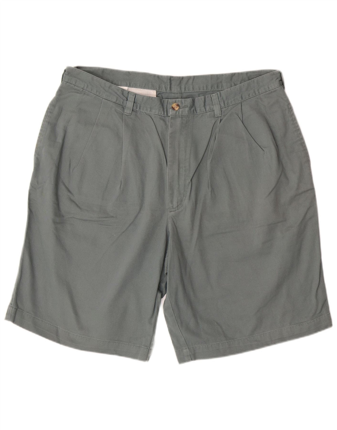 ST. BERNARD Mens Pegged Chino Shorts W38 XL Grey Cotton