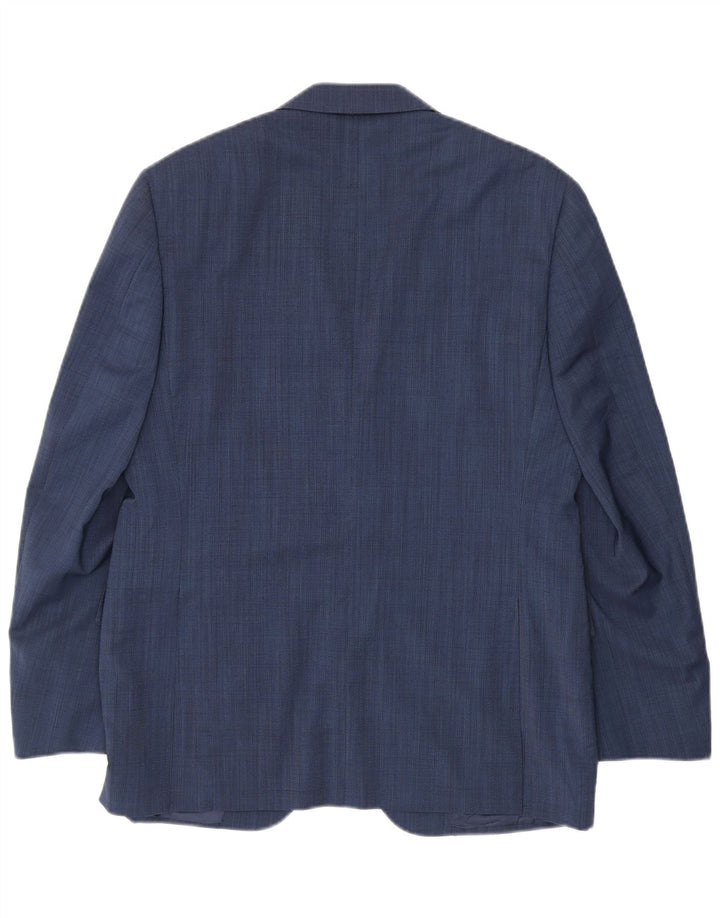 Costum bărbați Canali 2 nasturi 2 piese IT 50 mare L34 L30 bleumarin Lână