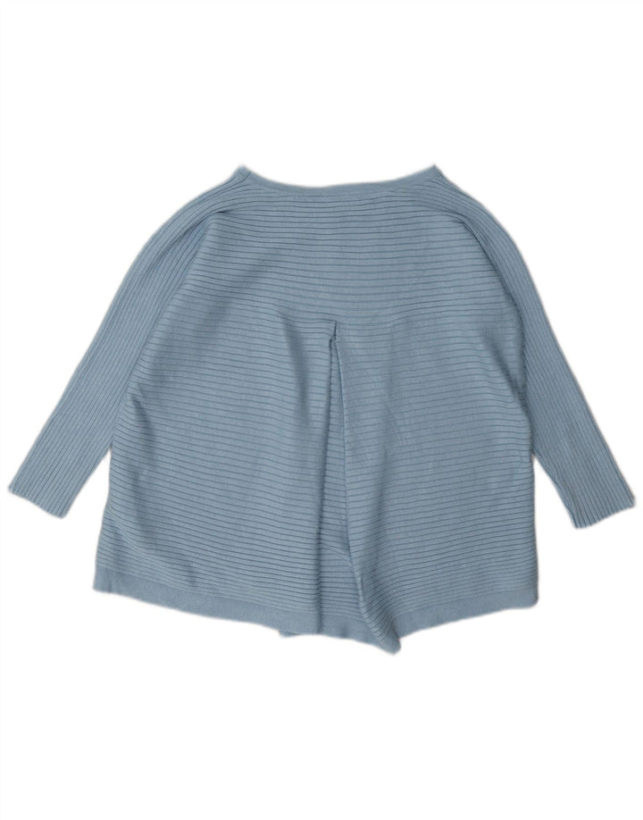 Phase Eight Femei Regular Top cu mâneci 3/4 UK 14 Viscoză mare cu dungi albastre