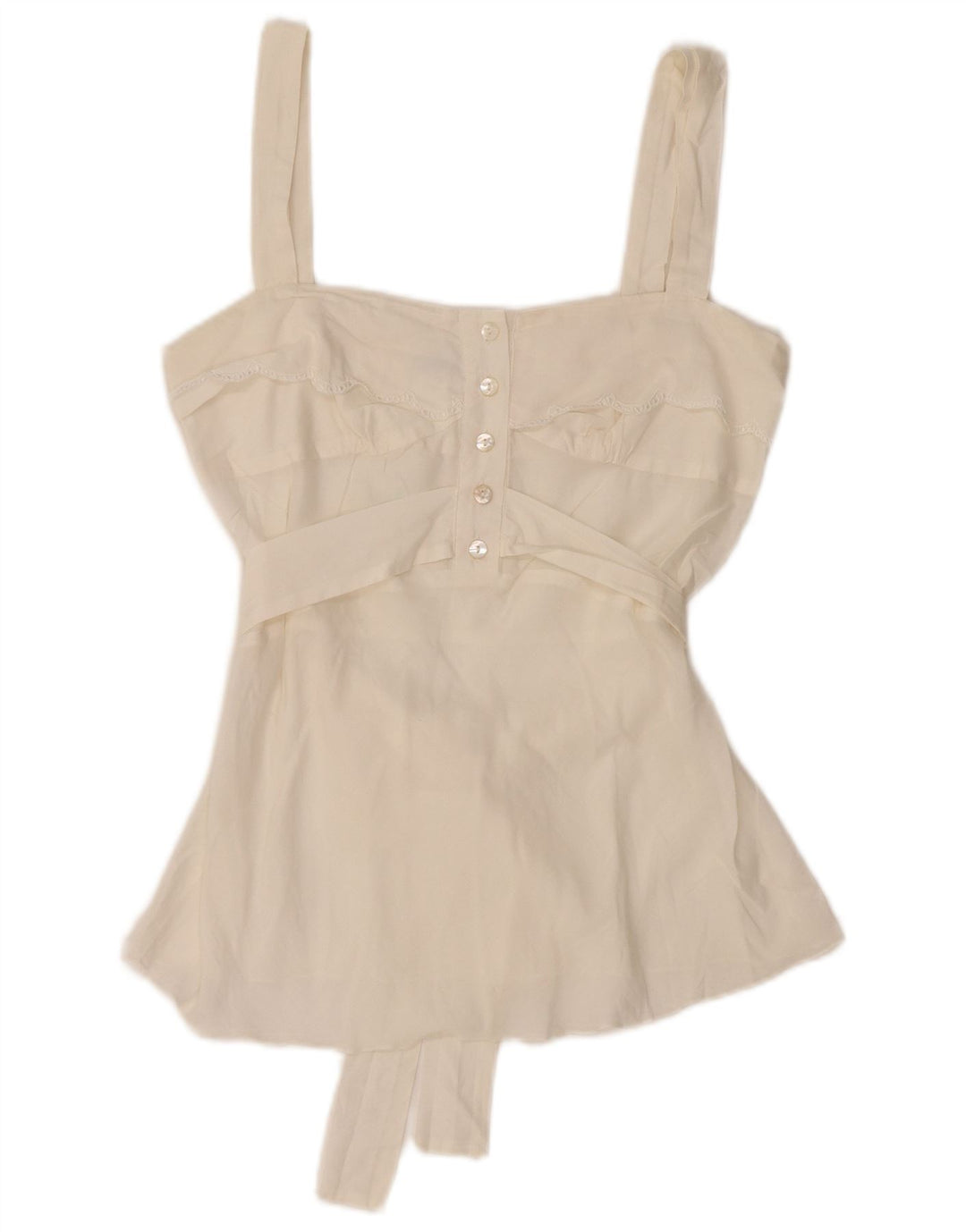 Bluză fără mâneci pentru femei GUESS BY MARCIANO, UK 8, mic, alb