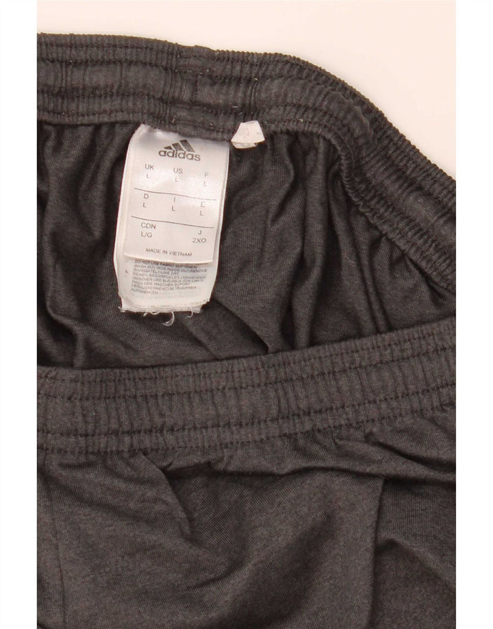Pantaloni scurți sport Adidas Climalite pentru bărbați, mari, gri, poliester