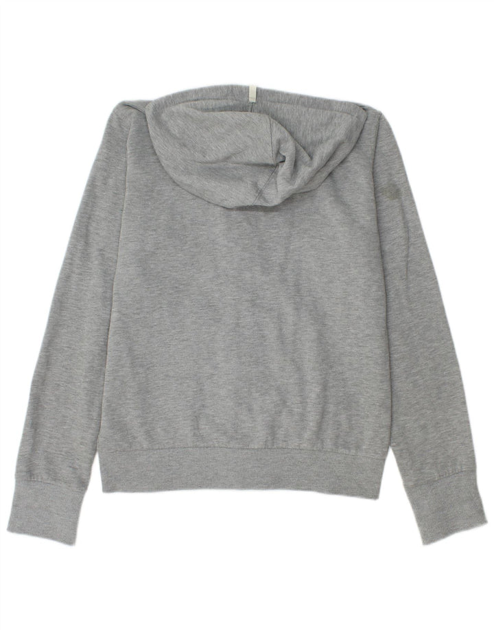 Pulover Puma pentru femei, cu fermoar, UK 14, gri mediu pete