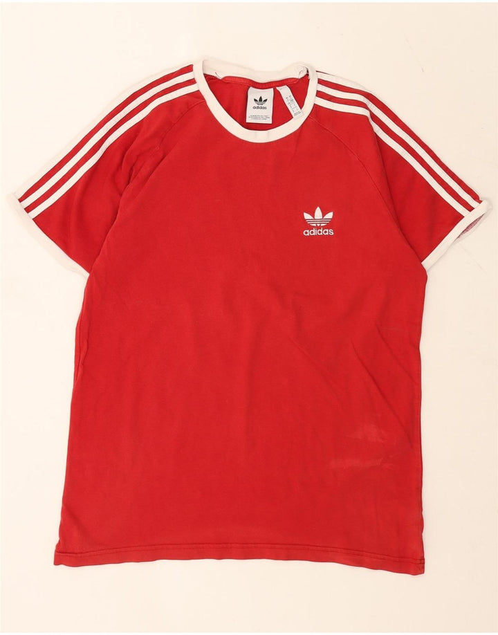 Tricou pentru bărbați Adidas Top mare bumbac roșu