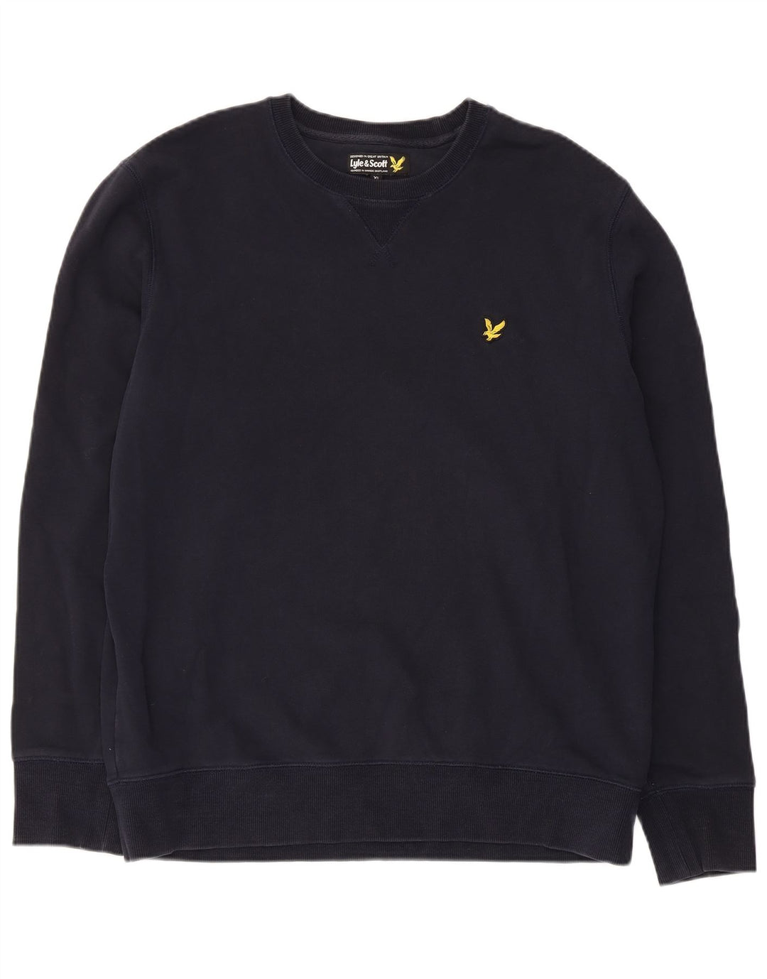 Hanorac Lyle & Scott pentru bărbați Pulover XL, bleumarin, bumbac