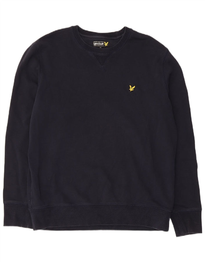 Hanorac Lyle & Scott pentru bărbați Pulover XL, bleumarin, bumbac
