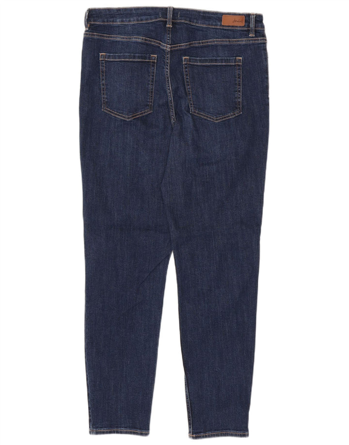 Jeans skinny pentru femei JOULES UK 14 Large W32 L28 Bumbac bleumarin