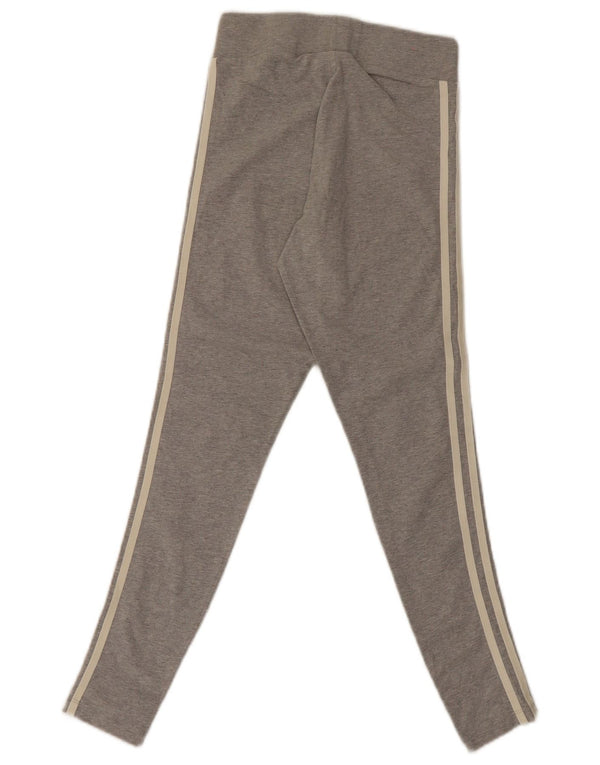 Leggings pentru femei Adidas UK 8 Small Gri Bumbac