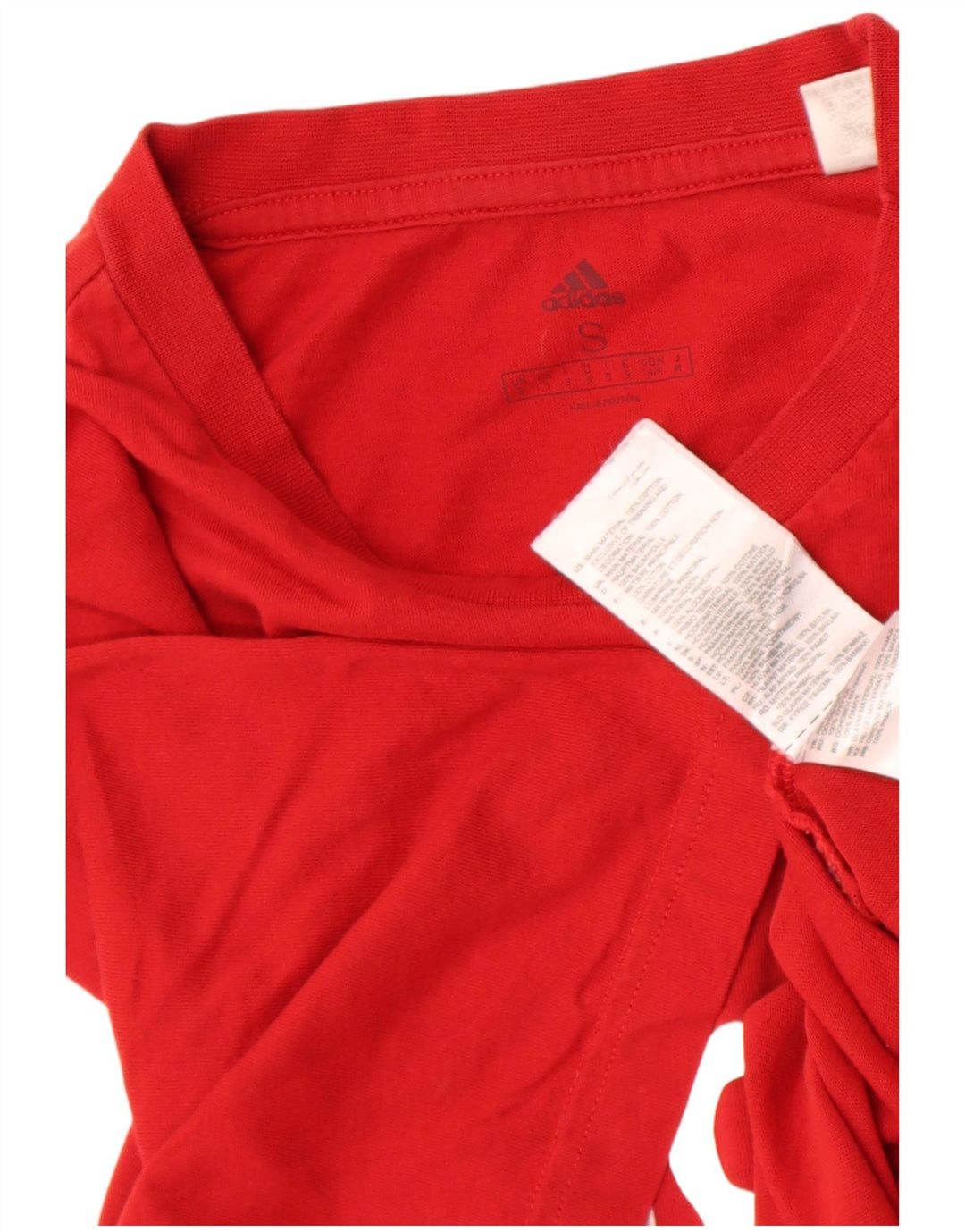 Tricou grafic pentru bărbați Adidas Top mic, roșu, bumbac