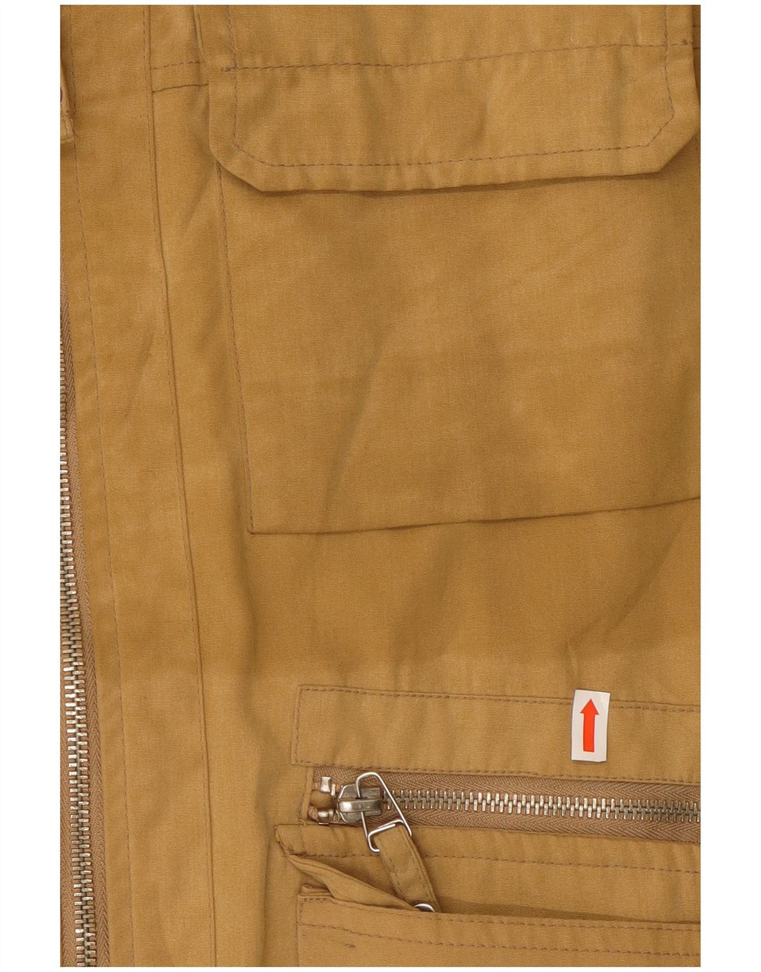 SEVEN 7 Gilet pentru bărbați, UK 40, mare, bej, bumbac