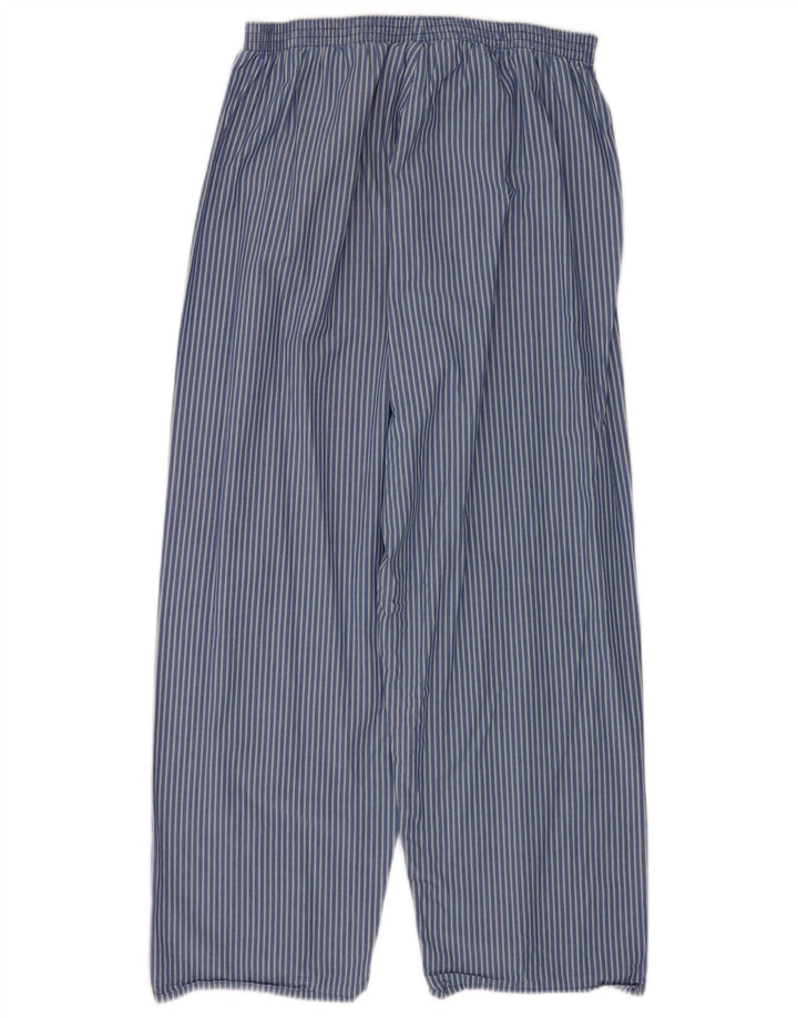 Pantaloni casual pentru bărbați Marks & Spencer Medium W33 L26 Blue Pinstripe