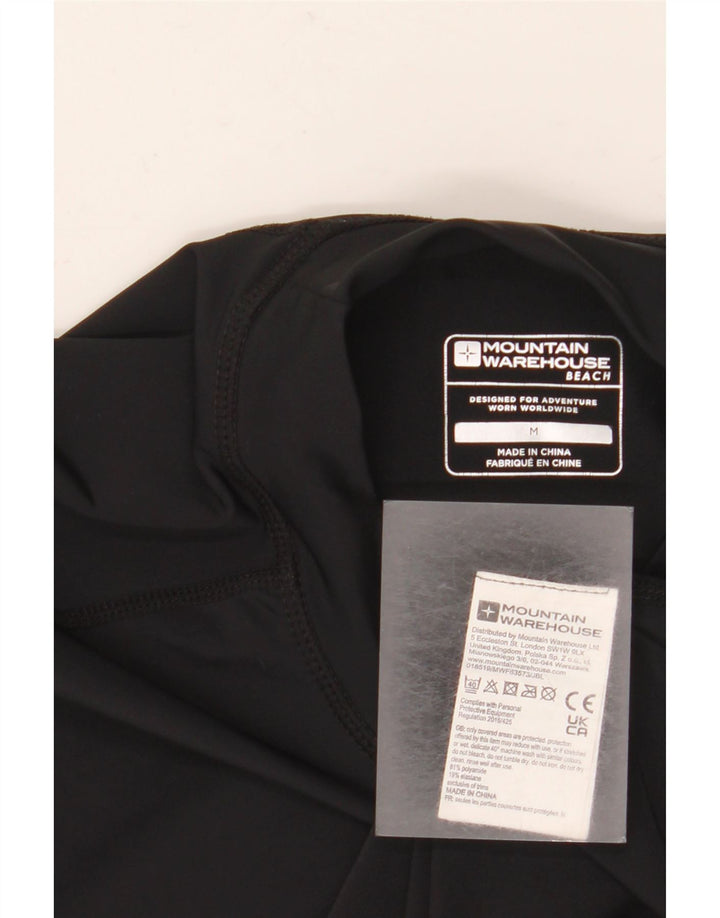 MOUNTAIN WAREHOUSE Tricou pentru bărbați Top Mediu Negru Poliamidă