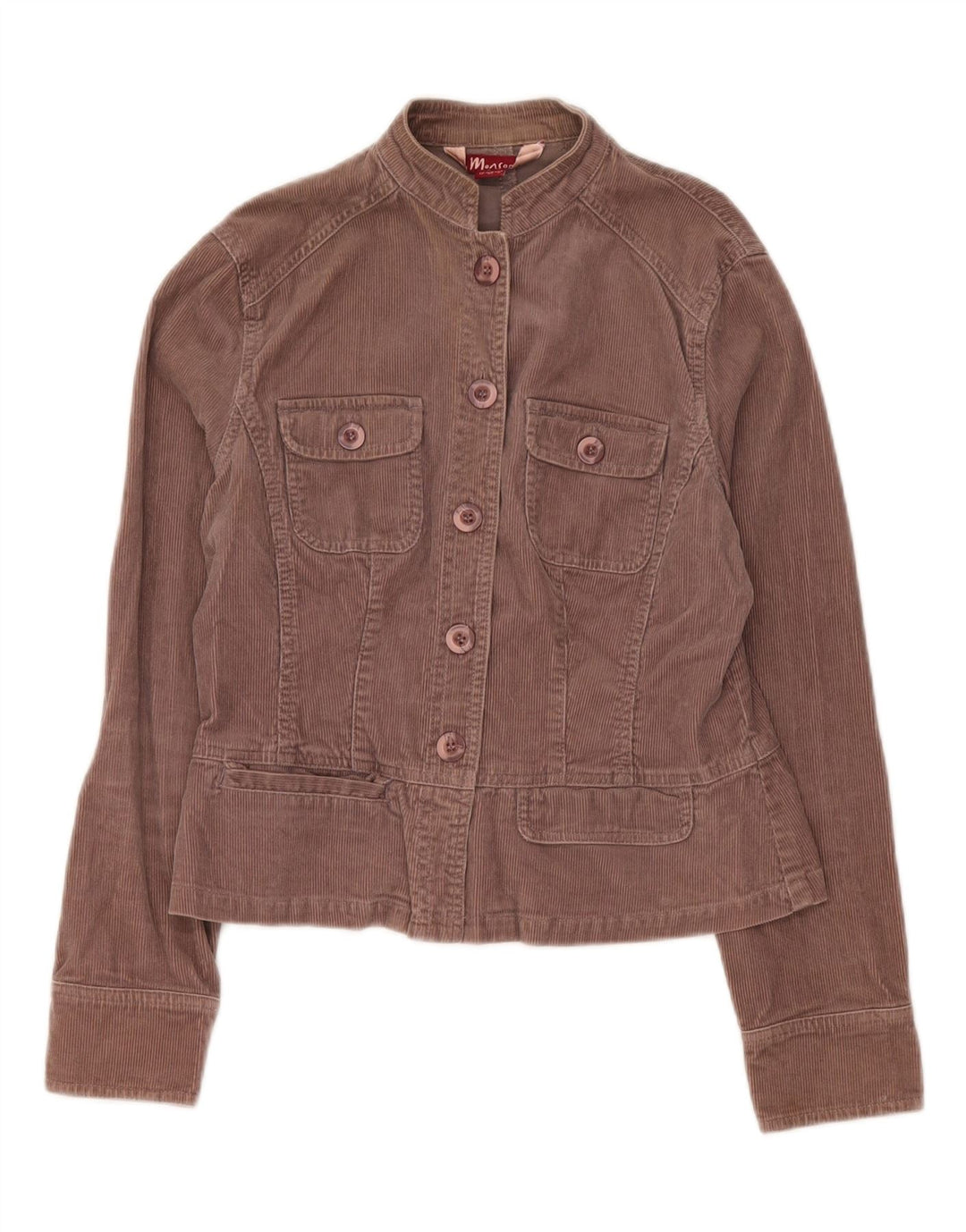 Jachetă Corduroy pentru femei Monsoon UK 12, bumbac maro mediu