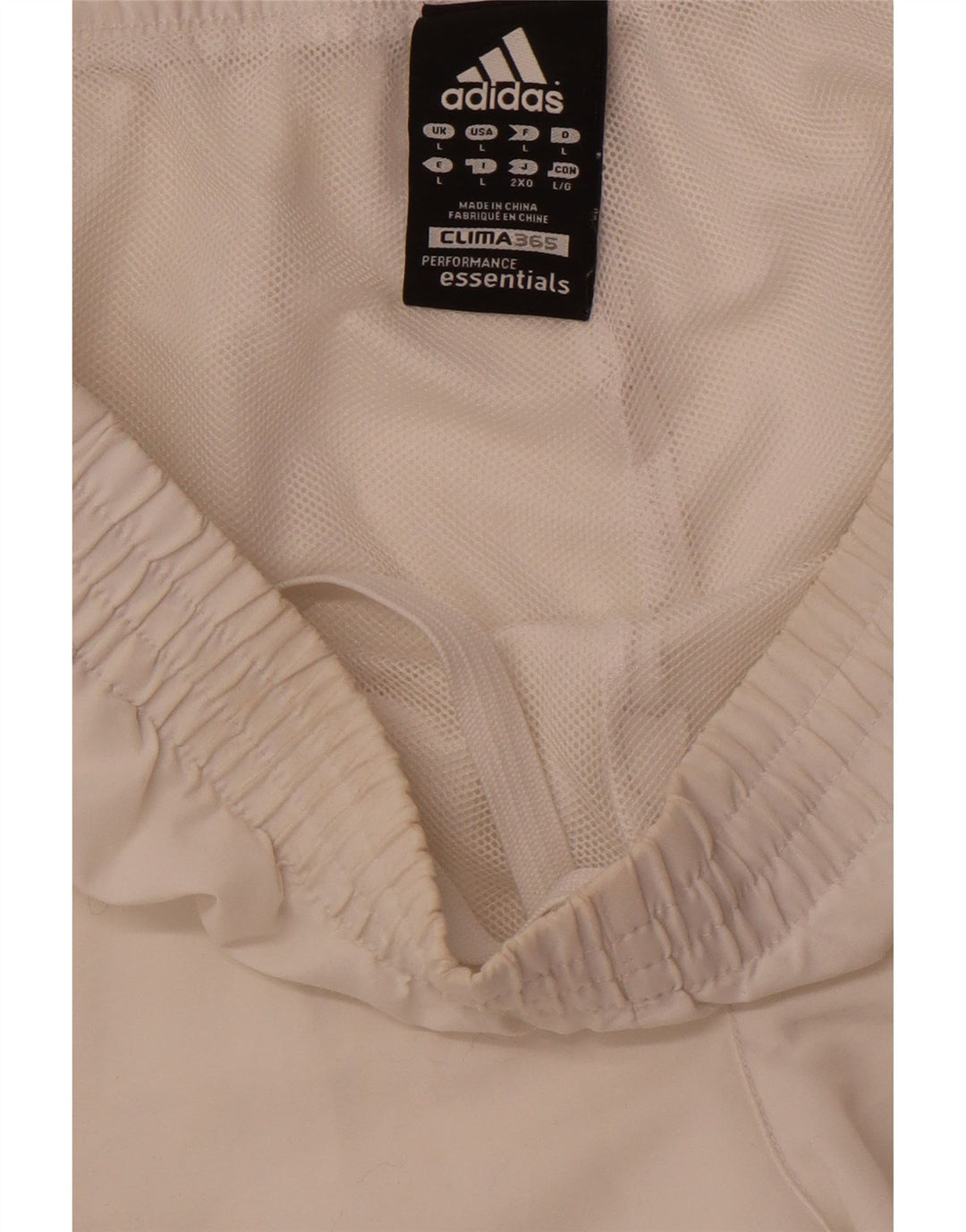 Pantaloni scurți sport ADIDAS Clima 365 pentru bărbați, mari, alb